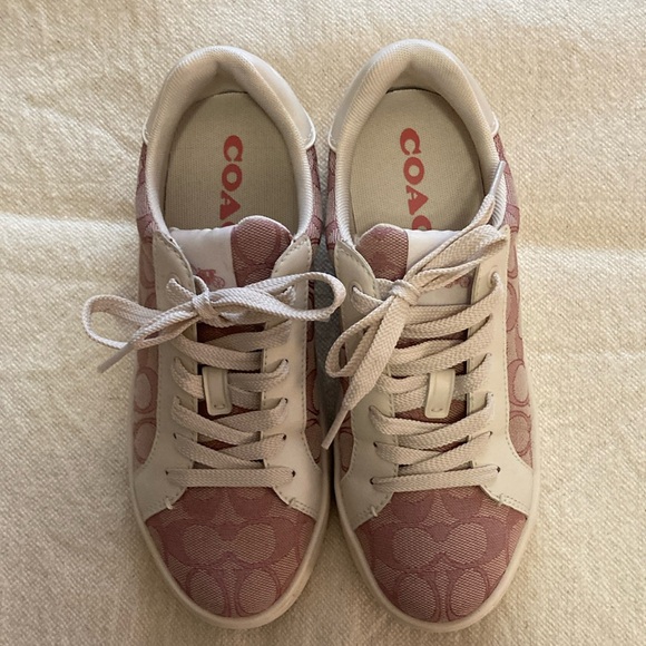 Coach Pink Casual Sneakers - Picture 2 of 6